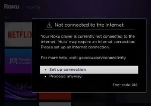 Roku 오류 코드 016  인터넷에 연결할 수 없음  완벽 해결 가이드