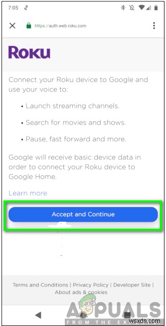 Roku 기기를 Google Home에 연결하는 방법