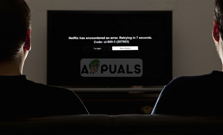 수정:Netflix 오류 UI-800-3 