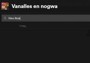 수정:Spotify 검색이 작동하지 않음 