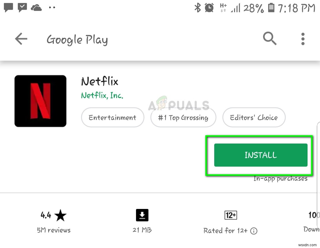 수정:Netflix에 연결하는 데 문제가 있습니다. 