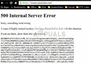 YouTube 500 내부 서버 오류 해결 방법