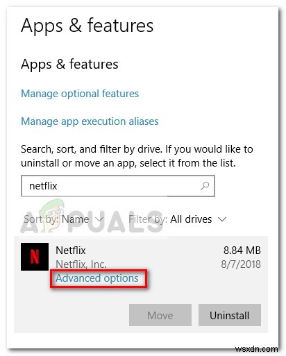 수정:Netflix 오류 코드 U7363-1261-8004B82E 