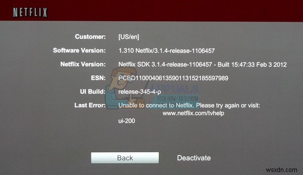 수정:Netflix 오류 코드 m7361-1253