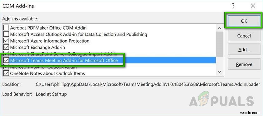 Windows 10에서 Outlook용 누락된 Microsoft Teams 추가 기능을 수정하는 방법은 무엇입니까? 