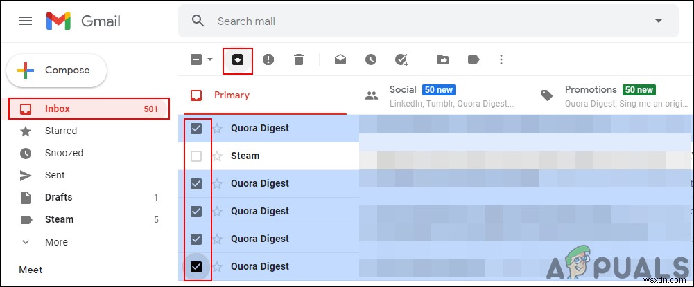 Gmail에서 보관된 이메일을 찾는 방법은 무엇입니까? 