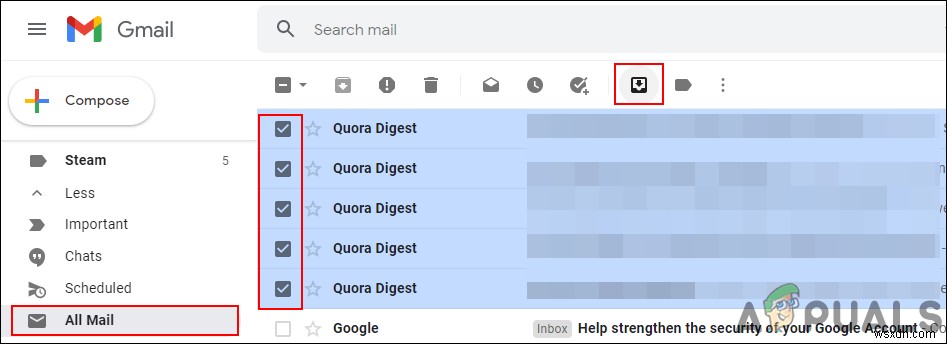 Gmail에서 보관된 이메일을 찾는 방법은 무엇입니까? 