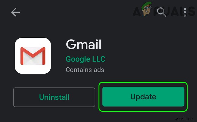 수정:Gmail 알림이 작동하지 않음