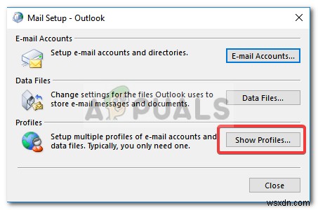Outlook 오류 0x80190194를 수정하는 방법? 