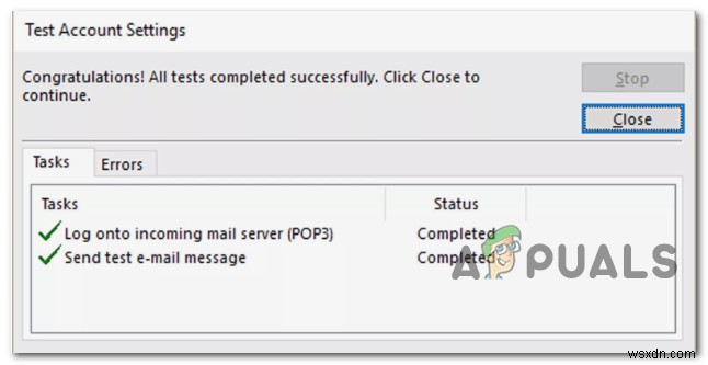Outlook 오류 0x800CCCDD 해결  IMAP 서버가 연결을 닫았습니다  