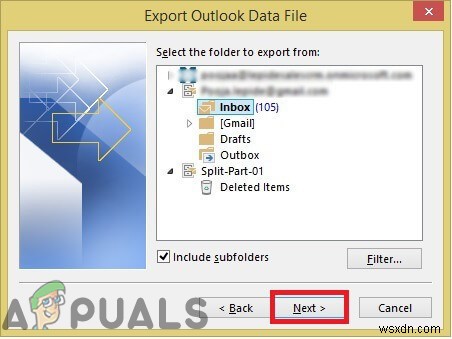 수정:Outlook 오류 0x8004060c 