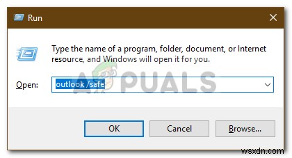 Outlook 오류 0x80042109 수정 