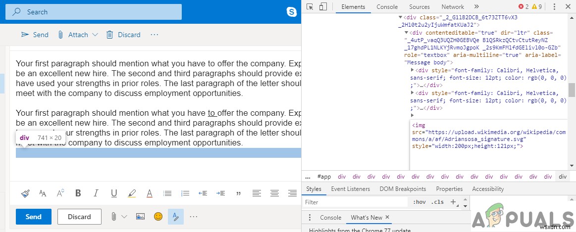 Outlook 이메일에 SVG 서명 파일을 추가하는 방법은 무엇입니까? 