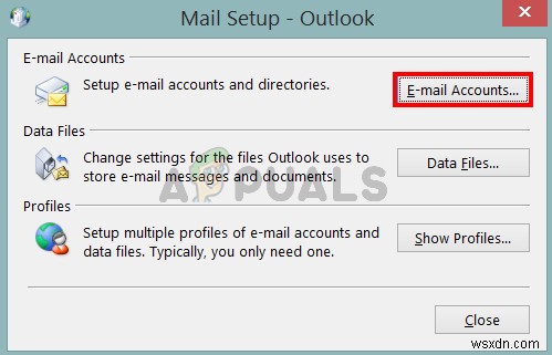 수정:Outlook 데이터 파일을 만들 수 없습니다. 