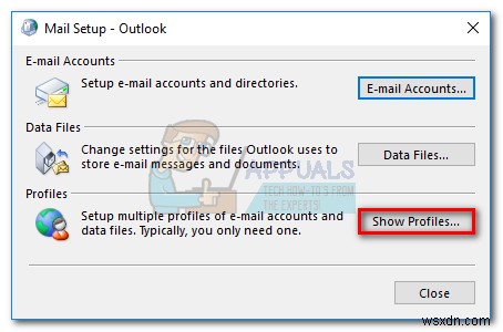 Outlook에서 기본 계정을 변경하거나 제거하는 방법