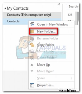 연락처 폴더를 Outlook 주소록으로 활성화하는 방법 