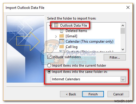 Outlook 2016, 2013, 2010을 백업하는 방법 