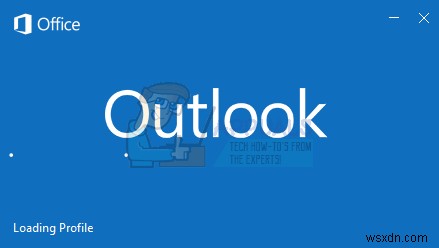 수정:Windows 10 업데이트 후 Outlook 작동이 중지됨 