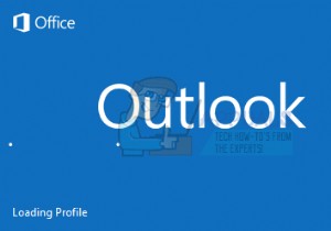 수정:Windows 10 업데이트 후 Outlook 작동이 중지됨 