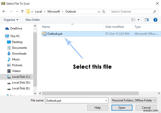 FIX:손상된 pst 또는 ost Outlook 데이터 파일을 수정하는 단계