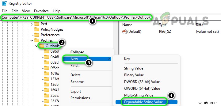 Windows에서  (0x8004010F) :Outlook 데이터 파일에 액세스할 수 없음 을 수정하는 방법은 무엇입니까? 