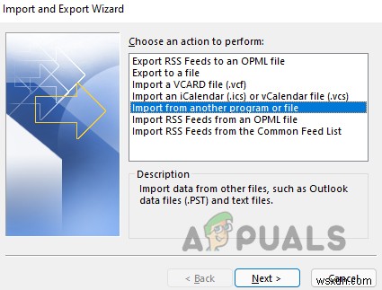 Windows에서  (0x8004010F) :Outlook 데이터 파일에 액세스할 수 없음 을 수정하는 방법은 무엇입니까? 