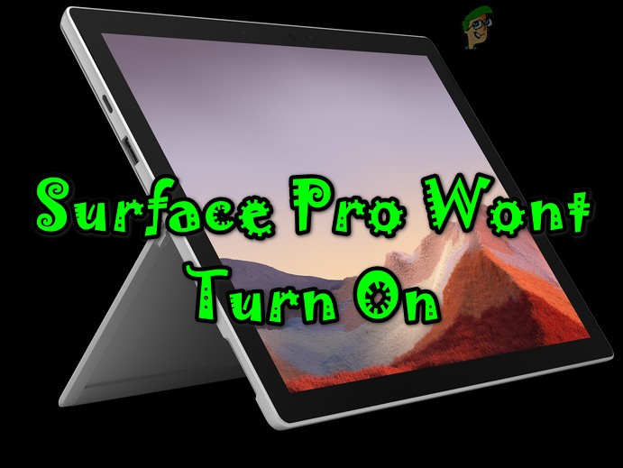 Surface Pro가 켜지지 않습니까? 이 수정 사항을 시도하십시오 