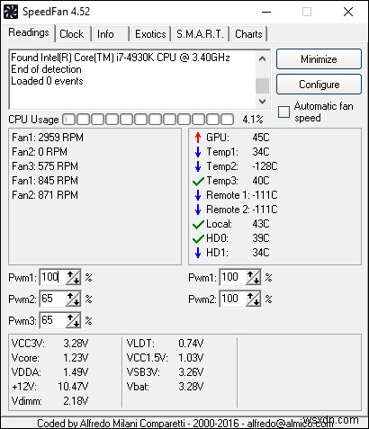 새로 제작된 게임용 PC의 팬 속도를 제어하는 ​​방법 