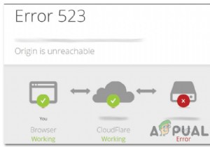 [FIX] Cloudflare  오류 523:Origin is Unreachable  