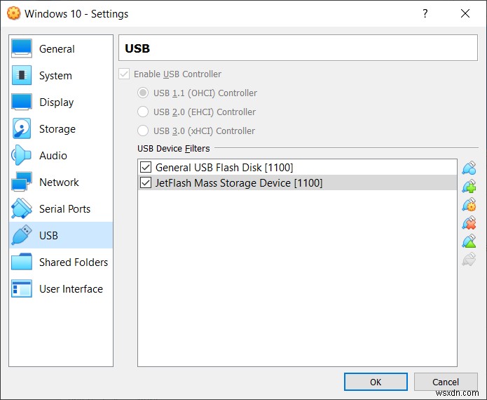 Oracle VM VirtualBox에서 USB 플래시 드라이브 액세스
