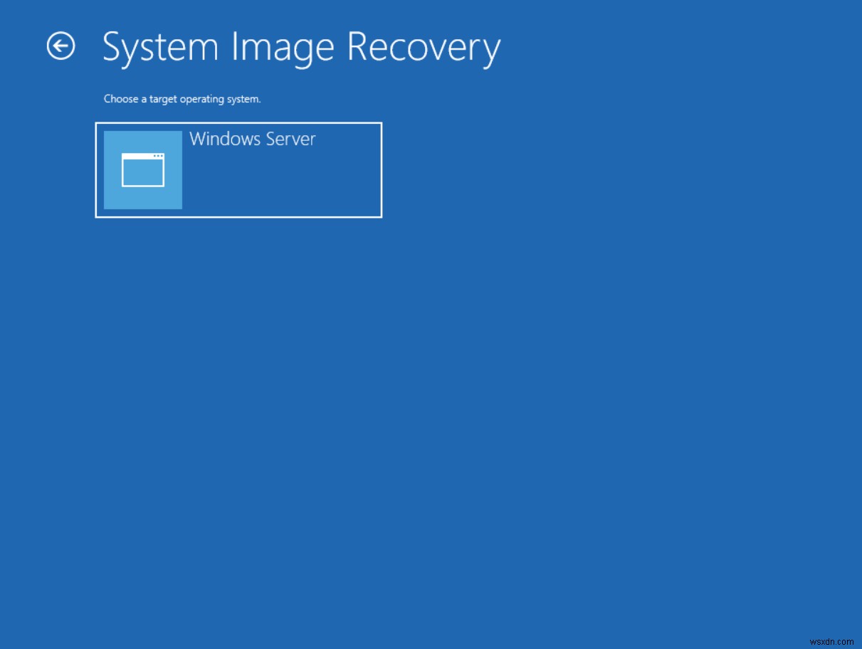 Windows Server 2019에서 백업 및 복원을 수행하는 방법 