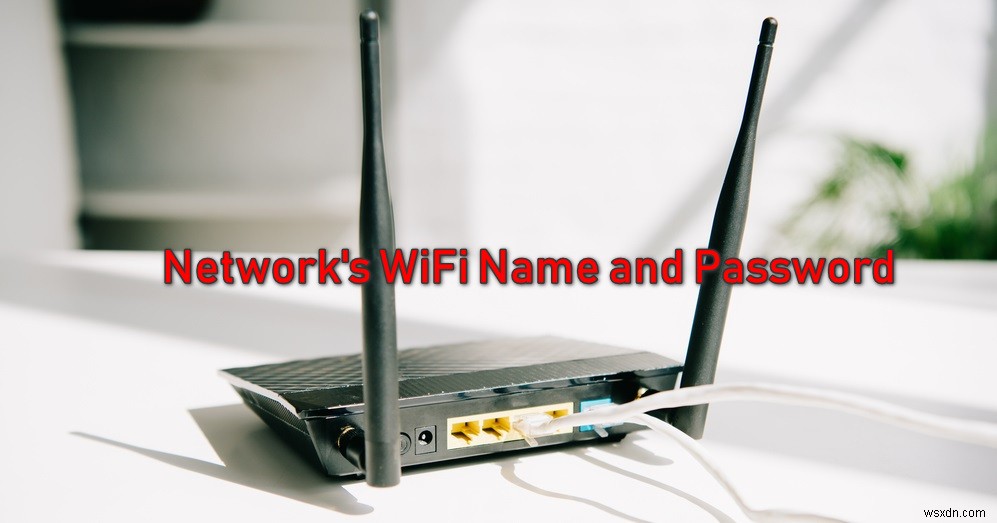 WiFi 네트워크의 이름과 암호를 변경하는 방법은 무엇입니까? 