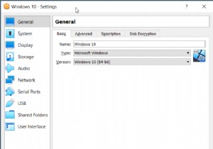 Oracle VM VirtualBox에서 가상 머신 구성 