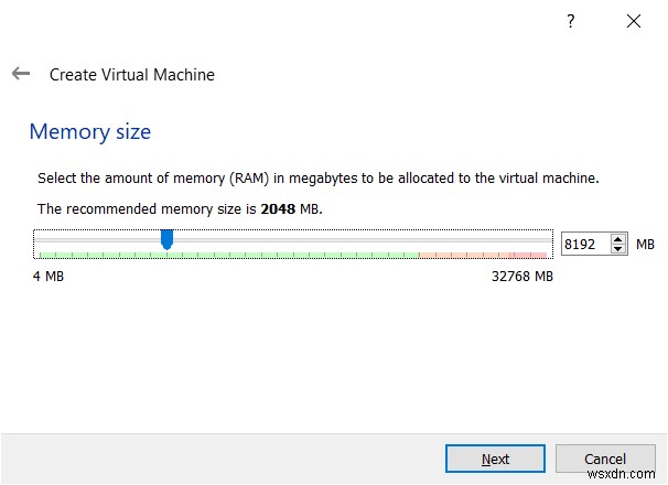 Oracle VM VirtualBox에서 첫 번째 가상 머신 생성 