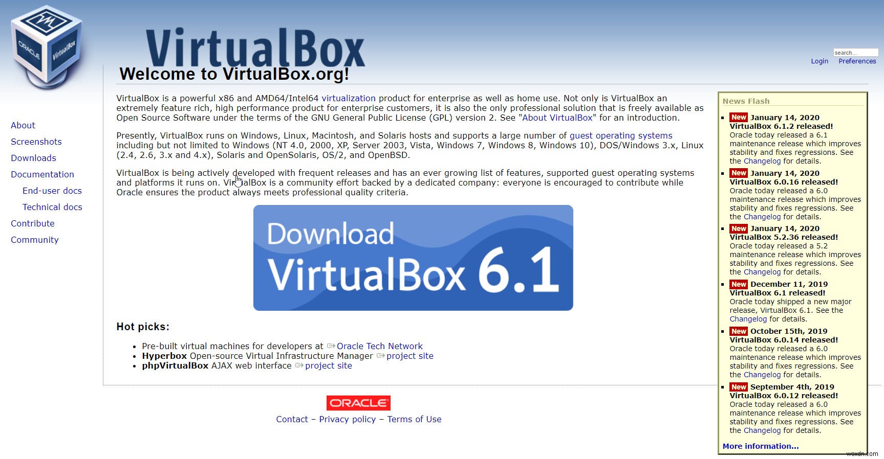 Windows 10에 Oracle VM VirtualBox를 설치하는 방법