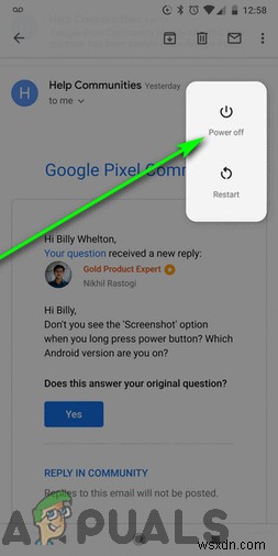 수정:Google Pixel 2가 연결되면 WiFi 네트워크 강제 다시 시작 