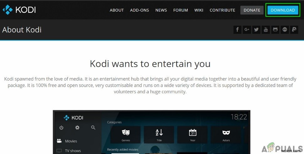 Kodi No Limit가 작동하지 않음 