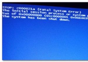Windows 7 / Windows 8.1에서 C000021A 오류를 수정하는 방법(치명적인 시스템 오류) 