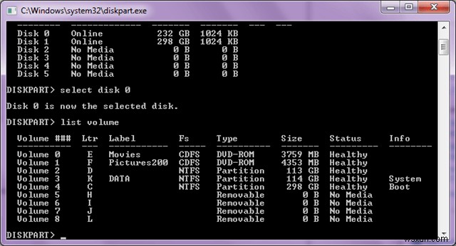 Windows 7,8 및 10에서  bootrec /fixboot  액세스 거부를 수정하는 방법 