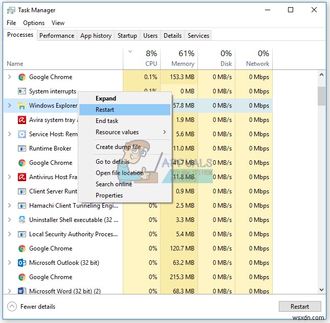 수정:Windows 7,8 또는 10에서 Alt 탭이 작동하지 않음 