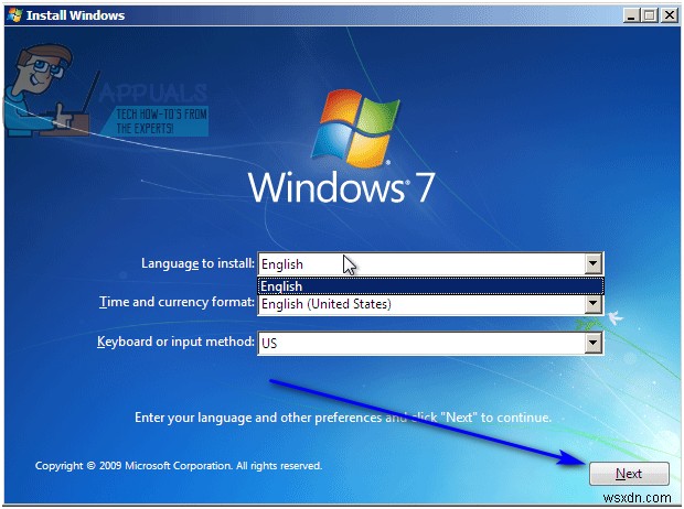 디스크 없이 Windows 7을 다시 설치하는 방법 