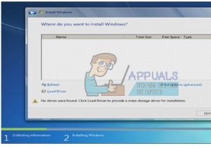 Windows 7 설치 중 하드 디스크가 인식되지 않을 때 해결 방법 총정리