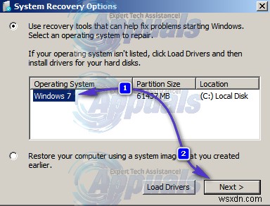 방법:Windows 7에서 시동 복구