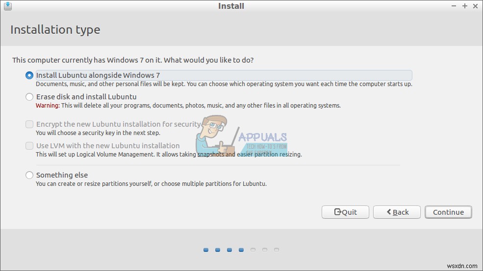Windows 7을 완전히 제거하고 Ubuntu를 설치하는 방법