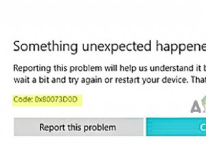 오류 코드 수정 방법:0x80073D0D Microsoft Store? 