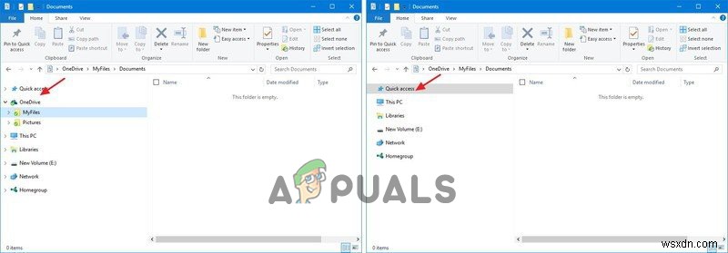 Windows 10의 파일 탐색기에서 OneDrive를 제거하는 방법은 무엇입니까? 