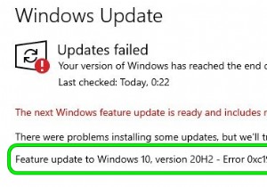 Windows 10 업데이트 오류 0xc1900104 – 왜 발생하고 어떻게 해결합니까? 
