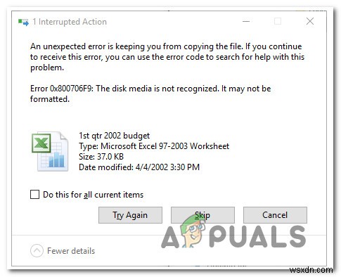 Windows 10에서 오류 0X800706F9를 수정하는 방법? 
