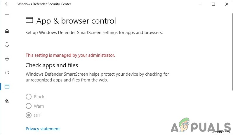 Windows 10에서 앱 및 브라우저 보호 영역을 숨기는 방법은 무엇입니까? 