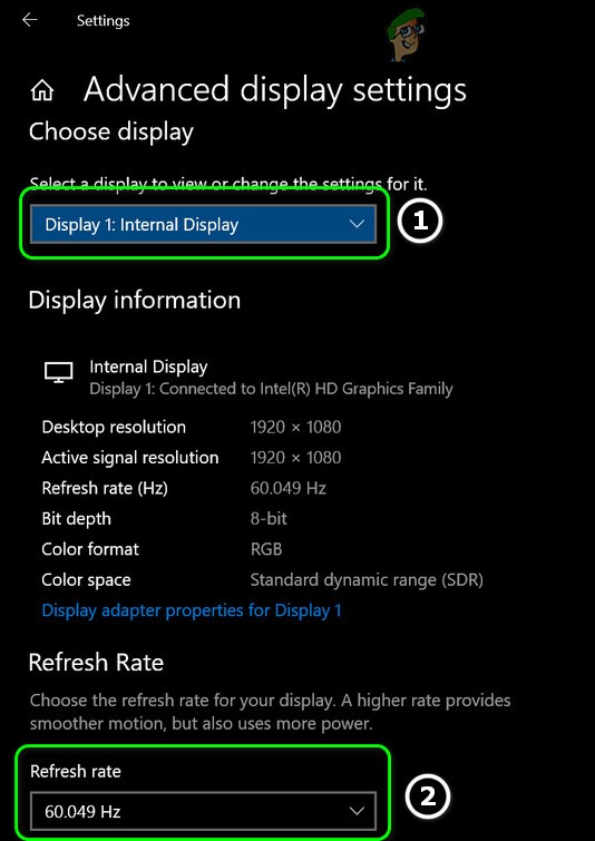 수정:Windows 10 두 번째 모니터 해상도 확대 